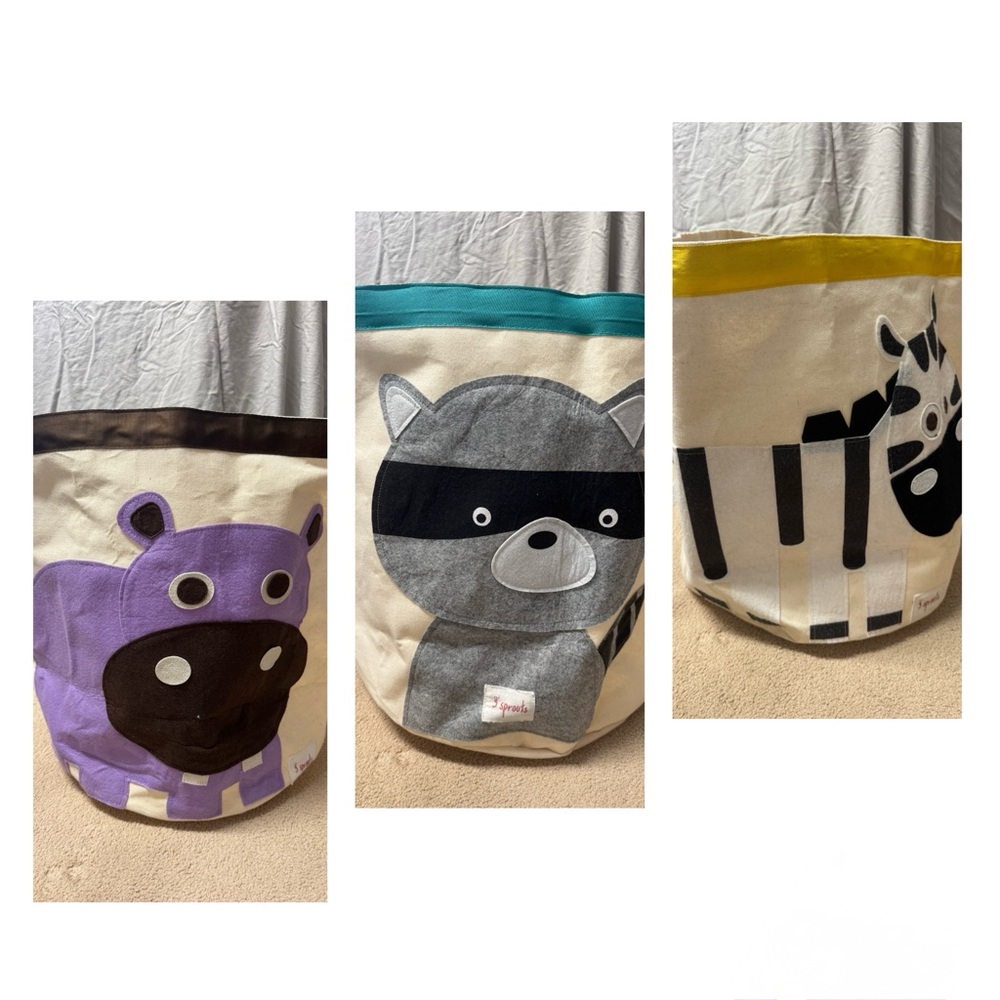 3 Sprouts Storage Bin Set of 3